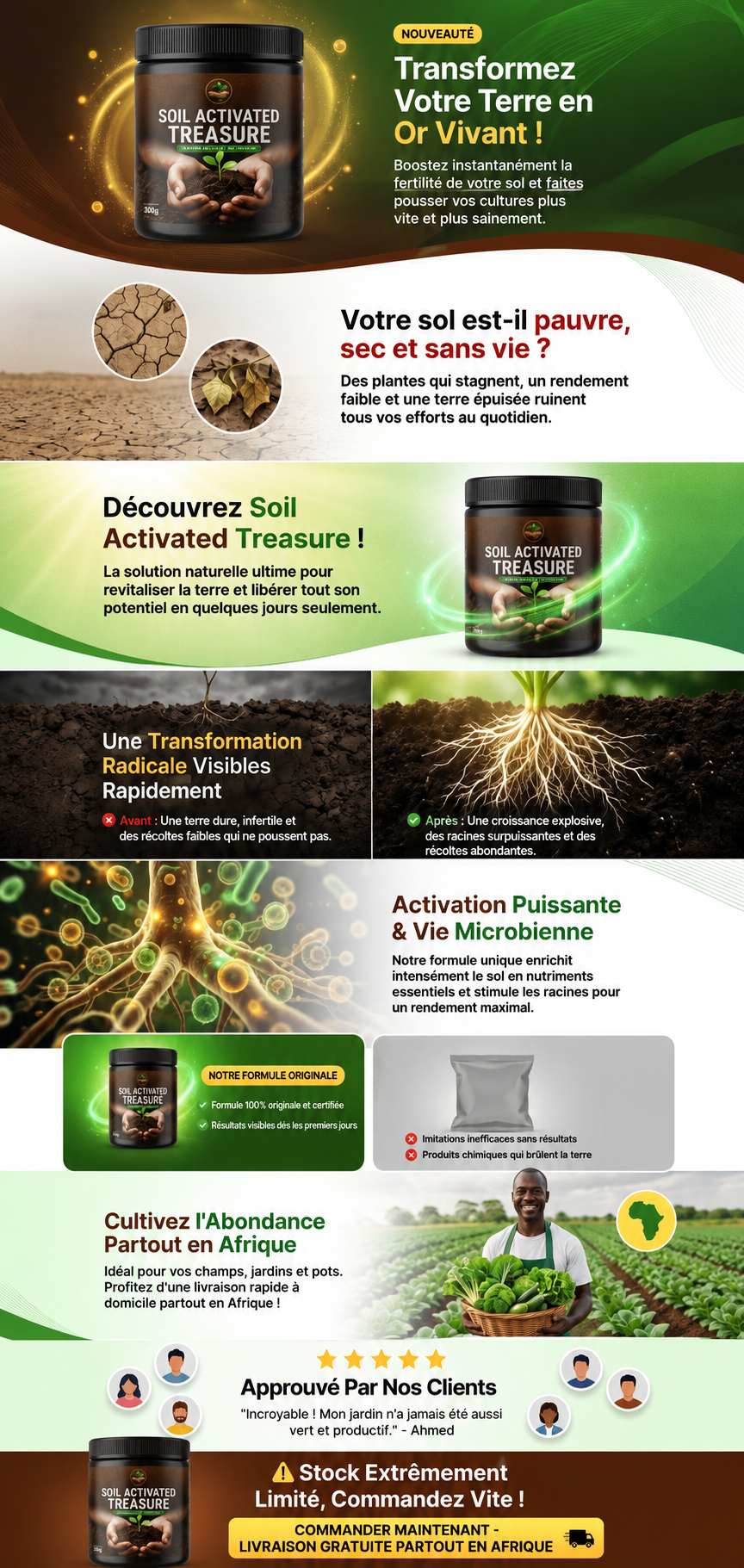 Soil activated treasure – Booster de Sol Minéral pour une Croissance Exceptionnelle
