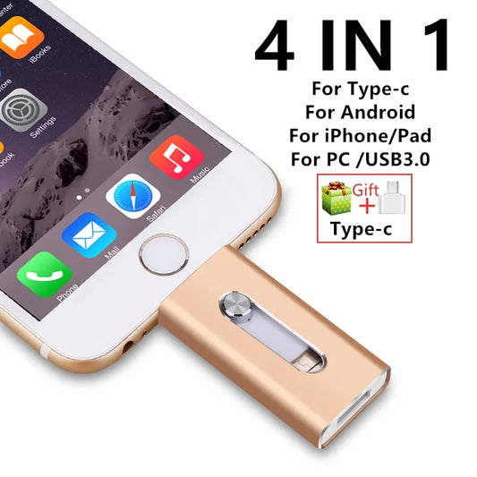 Stockage Infini pour iPhone : Clé USB 3.0 Haute Capacité
