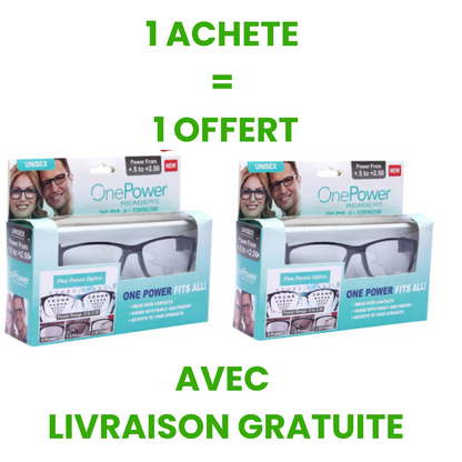OnePower : Les Lunettes de Lecture à Mise au Point Automatique