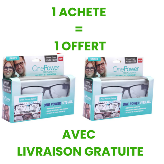 OnePower : Les Lunettes de Lecture à Mise au Point Automatique