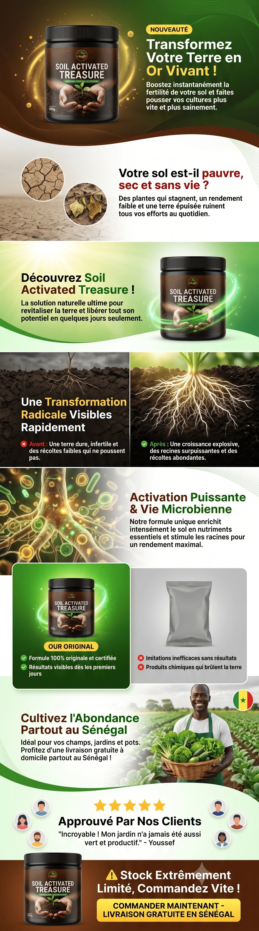Soil activated treasure – Booster de Sol Minéral pour une Croissance Exceptionnelle