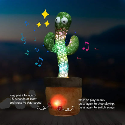 Cactus Dansant Éducatif : Le Jouet Interactif Ultime pour Enfants