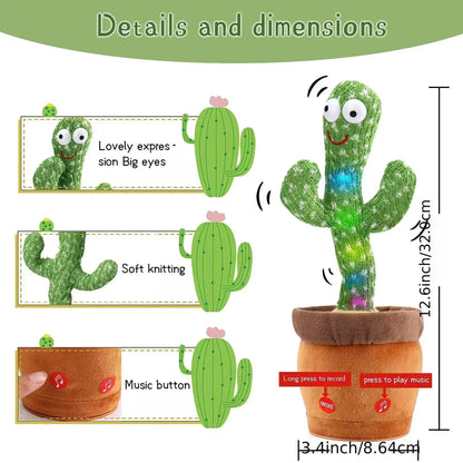 Cactus Dansant Éducatif : Le Jouet Interactif Ultime pour Enfants