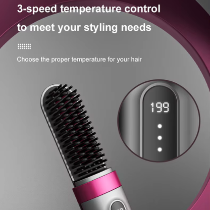 Brosse Lissante Chauffante rechargeable  - ThermoLisse