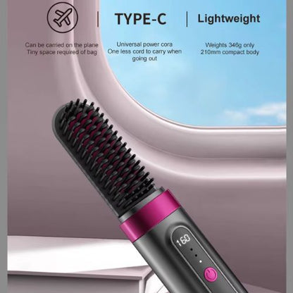 Brosse Lissante Chauffante rechargeable  - ThermoLisse