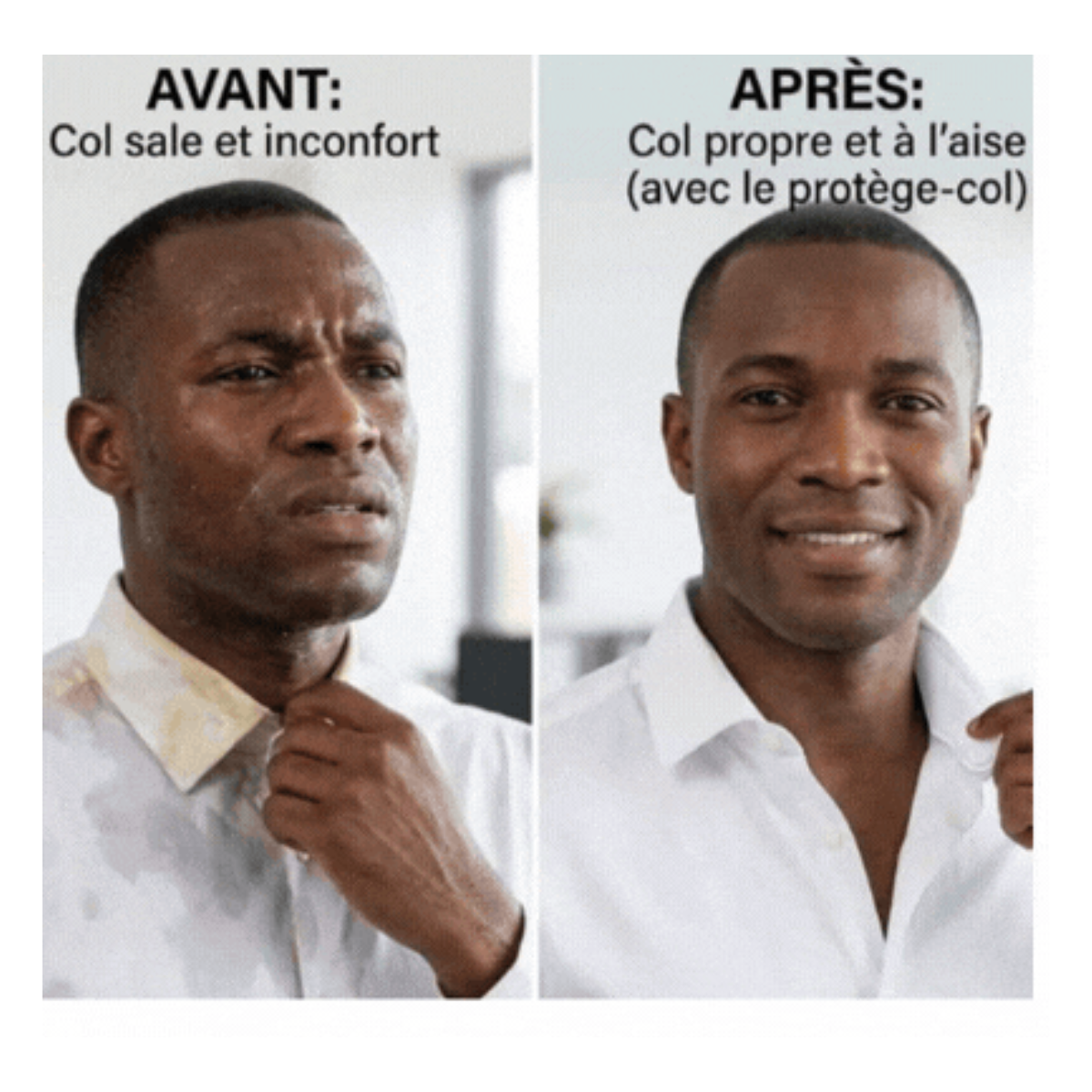 RUBAN PROTECTEUR - Gardez vos chemise propres toute la journée