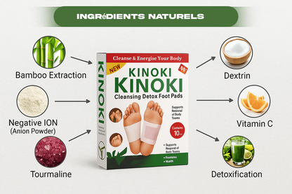 KINOKI: Patchs Détox pour un Corps Purifié
