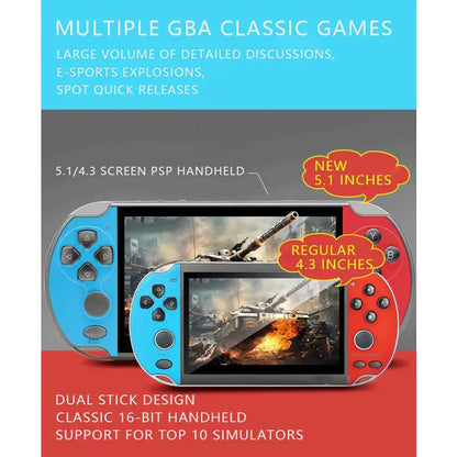 Console de Jeu Rétro Portable X7/X7PLUS – Revivez la Magie!