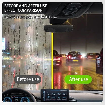 Kit de nettoyage et revêtement hydrophobe pour pare-brise auto/moto