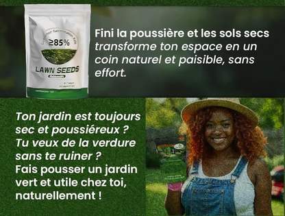 Semence Gazon Hybride Haute Résistance GreenPro
