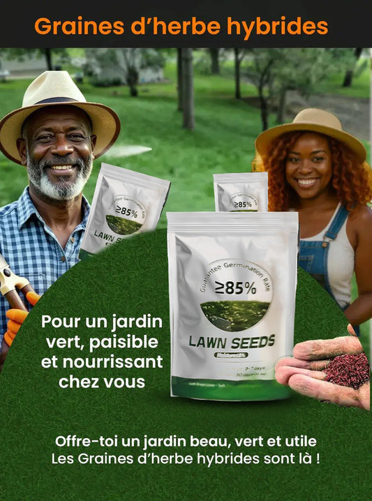 Semence Gazon Hybride Haute Résistance GreenPro