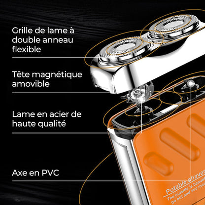 Rasoir Electrique de Poche Haute Precision