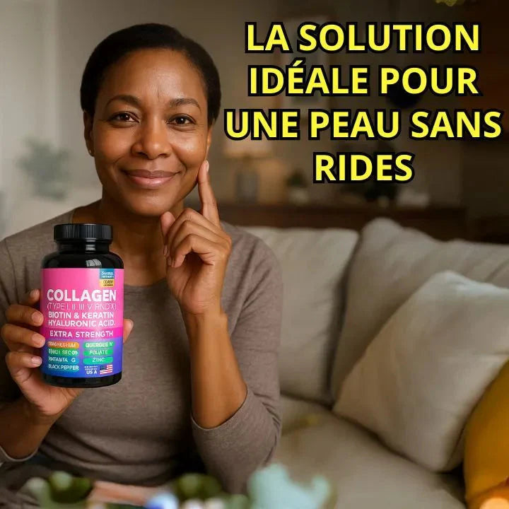 Capsules de collagène - éclat jeunesse, cheveux & ongles renforcés